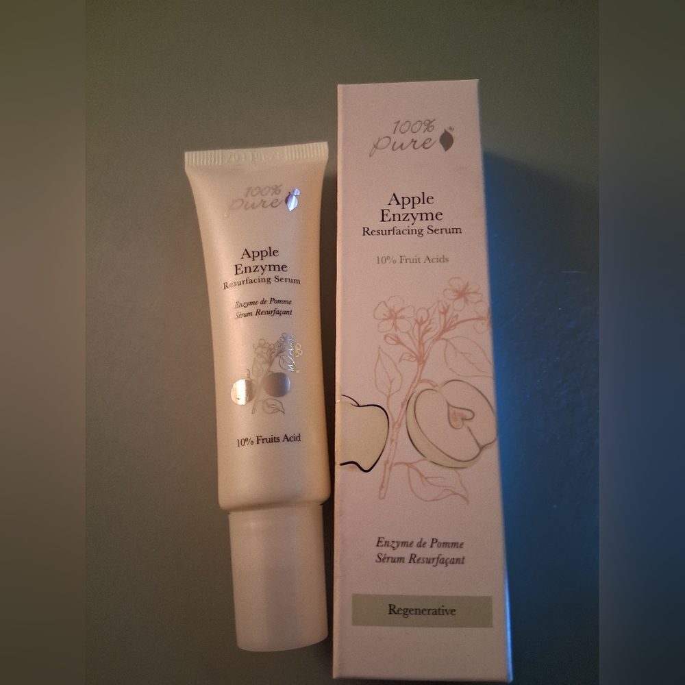 100% PURE APPLE ENZYME RESURFACING SERUM NEW Sealed